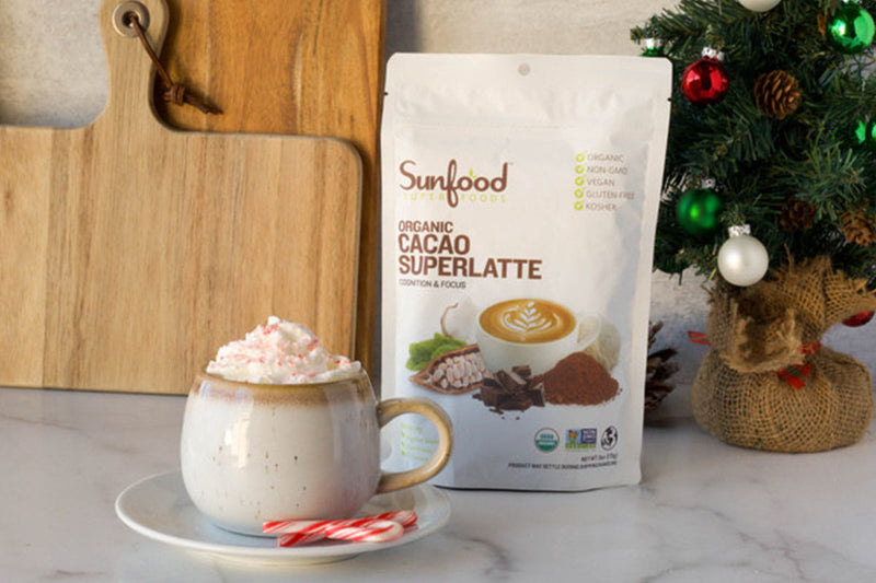 cacao peppermint latte