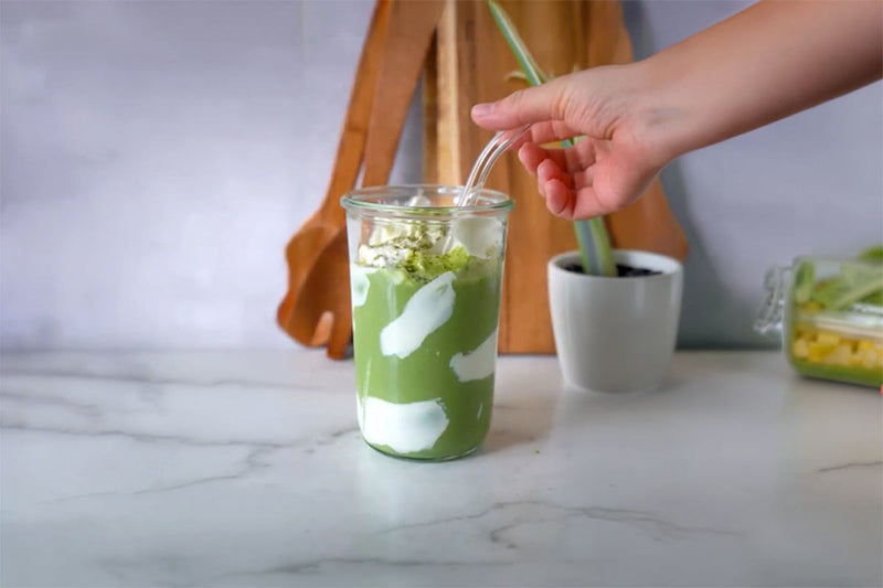 matcha coconut cloud smoothie