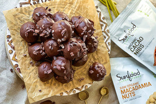 Chocolate-Covered Fudge Brownie Truffles
