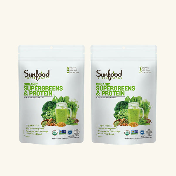 Supergreens & Protein 2-Pack, 8oz
